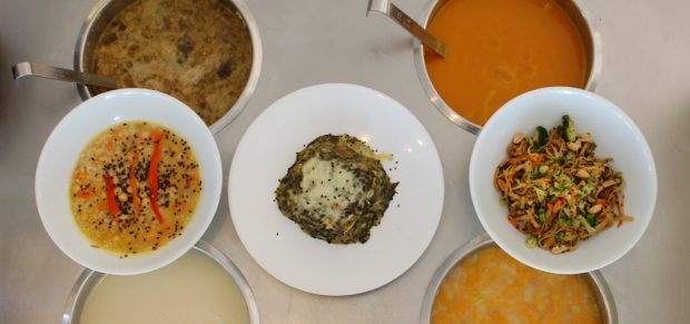 Clase de cocina energética en Sopa Barcelona