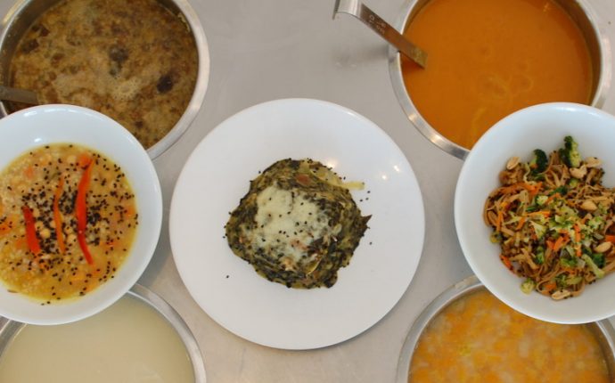 Clase de cocina energética en Sopa Barcelona