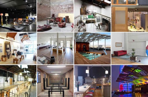 Espacios singulares y localizaciones en Poblenou