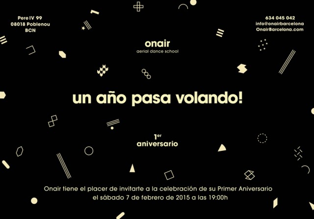 Aniversario Onair Barcelona