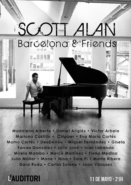 Scott Alan & Friends a L'Auditori de Barcelona