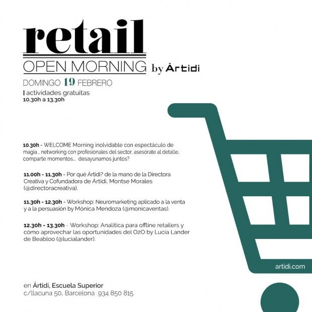 flyer programa. Retail Morning 19 Febrero